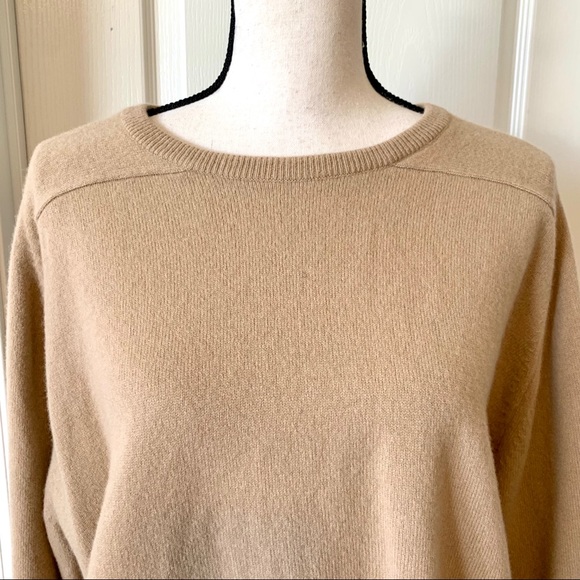 LANDS’ END Men’s Lambswool Crew Neck Sweater—SZ. L - Picture 2 of 12